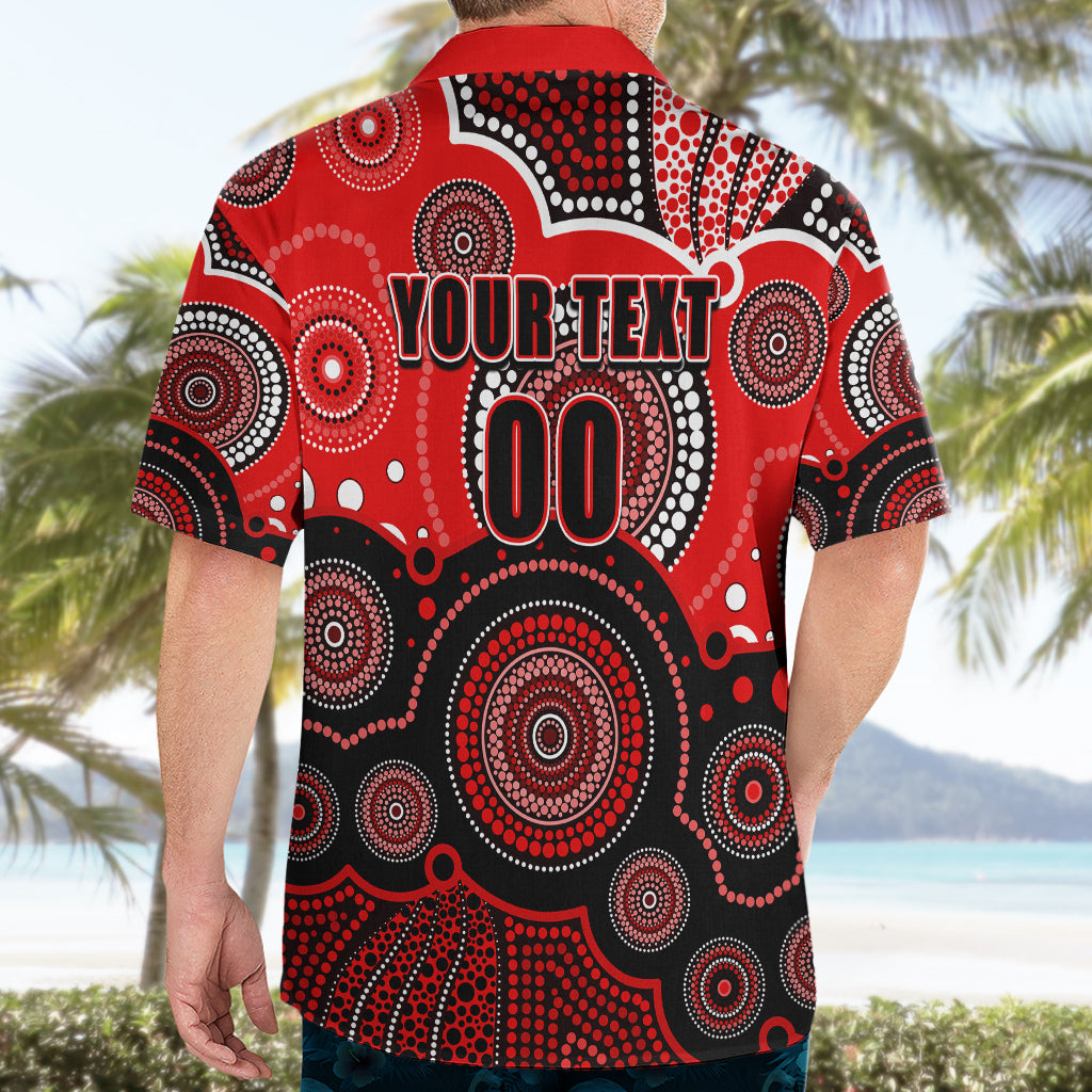 (Custom Text And Number) Renegades BBL Hawaiian Shirt Aboriginal Patterns - Vibe Hoodie Shop