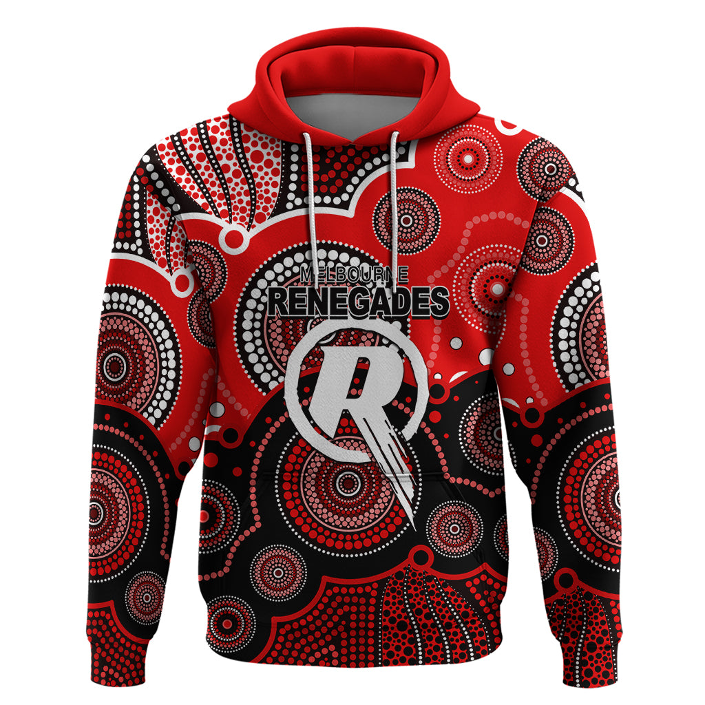 (Custom Text And Number) Renegades BBL Hoodie Aboriginal Patterns LT6 - Vibe Hoodie Shop