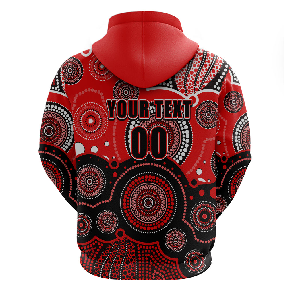 (Custom Text And Number) Renegades BBL Hoodie Aboriginal Patterns LT6 - Vibe Hoodie Shop