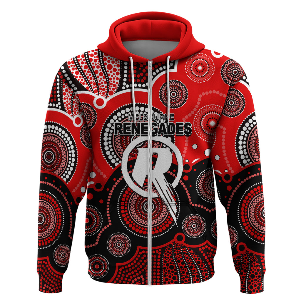 (Custom Text And Number) Renegades BBL Hoodie Aboriginal Patterns LT6 - Vibe Hoodie Shop