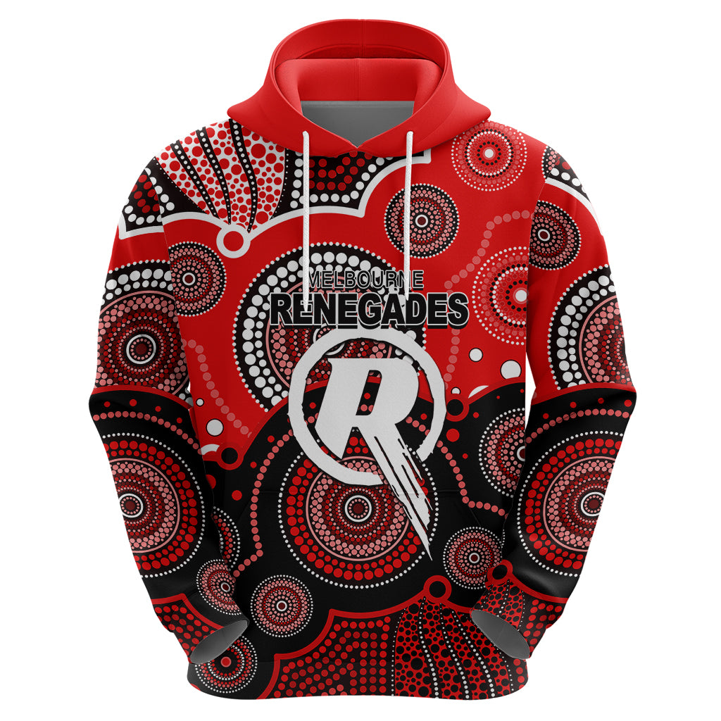 (Custom Text And Number) Renegades BBL Hoodie Aboriginal Patterns LT6 - Vibe Hoodie Shop