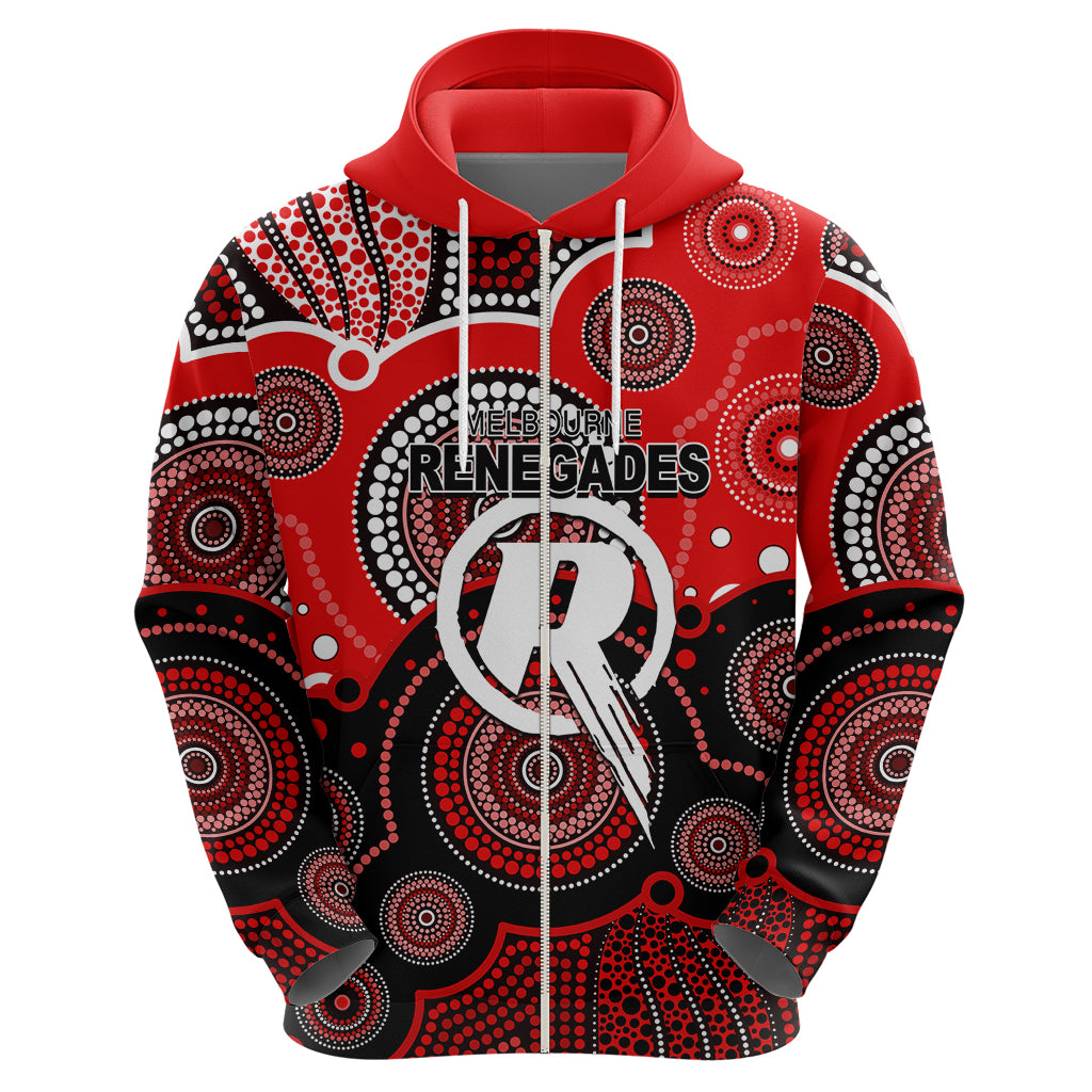 (Custom Text And Number) Renegades BBL Hoodie Aboriginal Patterns LT6 - Vibe Hoodie Shop