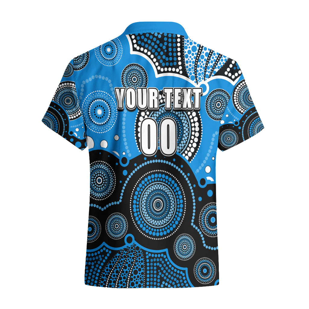 (Custom Text And Number) Strikers BBL Hawaiian Shirt Aboriginal Patterns - Vibe Hoodie Shop
