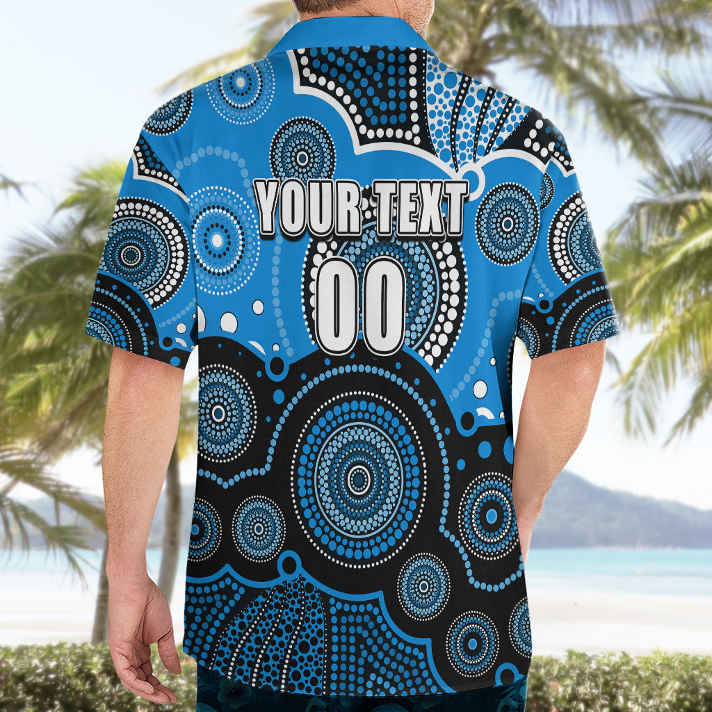 (Custom Text And Number) Strikers BBL Hawaiian Shirt Aboriginal Patterns - Vibe Hoodie Shop