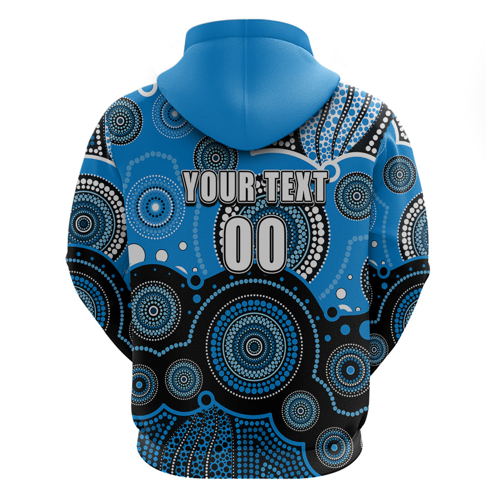 (Custom Text And Number) Strikers BBL Hoodie Aboriginal Patterns LT6 - Vibe Hoodie Shop