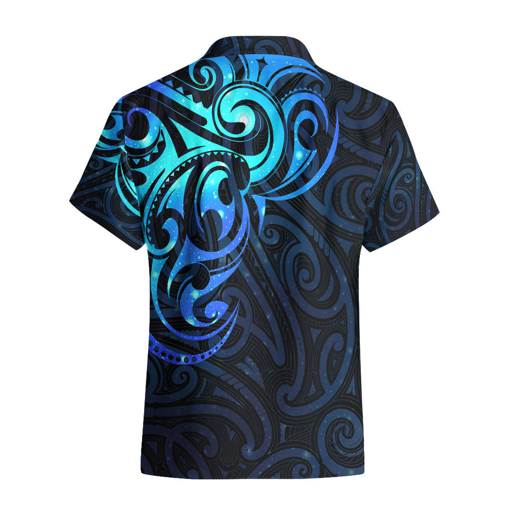 Matariki New Zealand Hawaiian Shirt Maori New Year Galaxy Sky Blue - Vibe Hoodie Shop