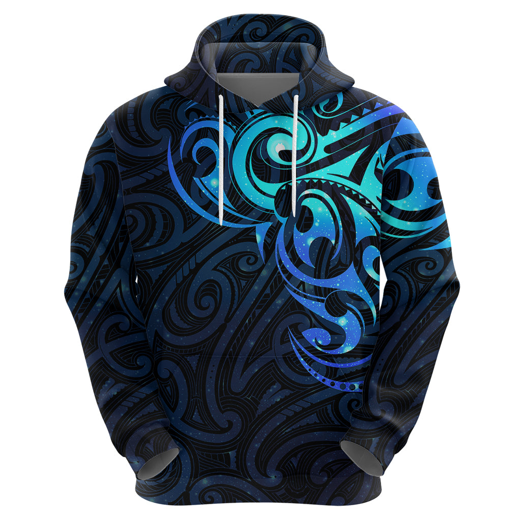 Matariki New Zealand Hoodie Maori New Year Galaxy Sky Blue LT6 - Vibe Hoodie Shop
