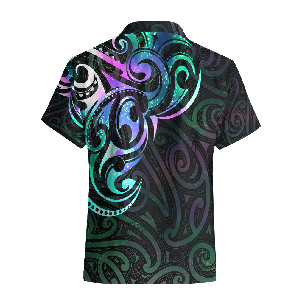 Matariki New Zealand Hawaiian Shirt Maori New Year Galaxy Sky Green - Vibe Hoodie Shop