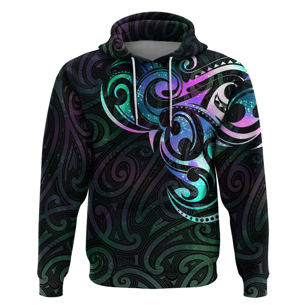 Matariki New Zealand Hoodie Maori New Year Galaxy Sky Green LT6 - Vibe Hoodie Shop