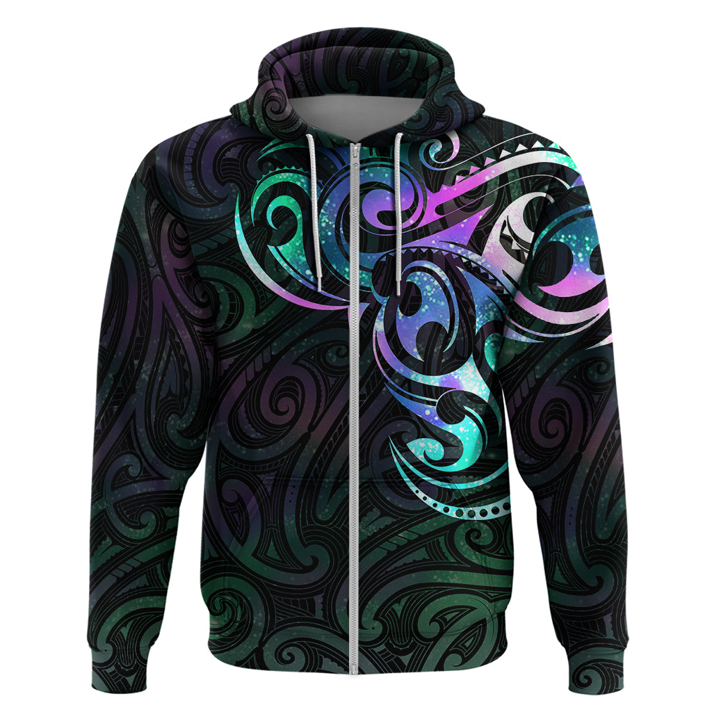 Matariki New Zealand Hoodie Maori New Year Galaxy Sky Green LT6 - Vibe Hoodie Shop