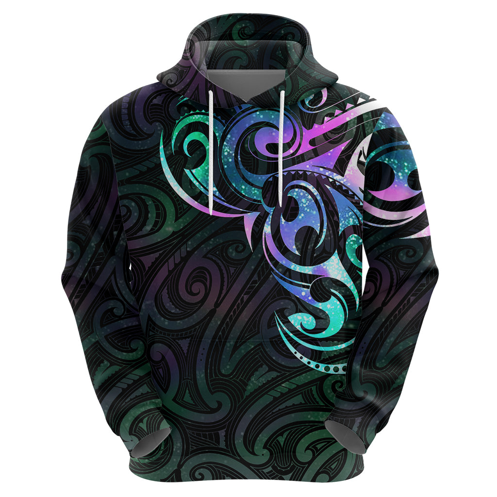 Matariki New Zealand Hoodie Maori New Year Galaxy Sky Green LT6 - Vibe Hoodie Shop