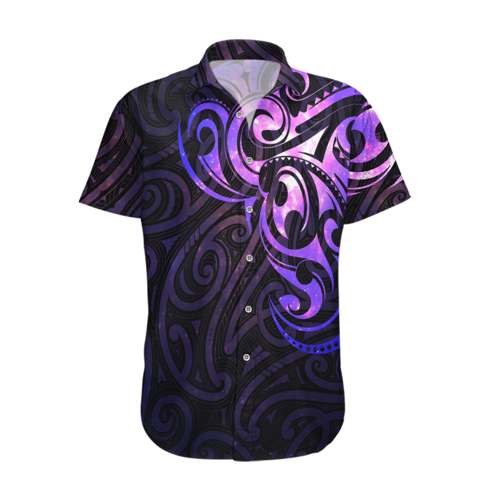 New Zealand Hawaiian Shirt Maori Matariki Galaxy Sky Purple - Vibe Hoodie Shop