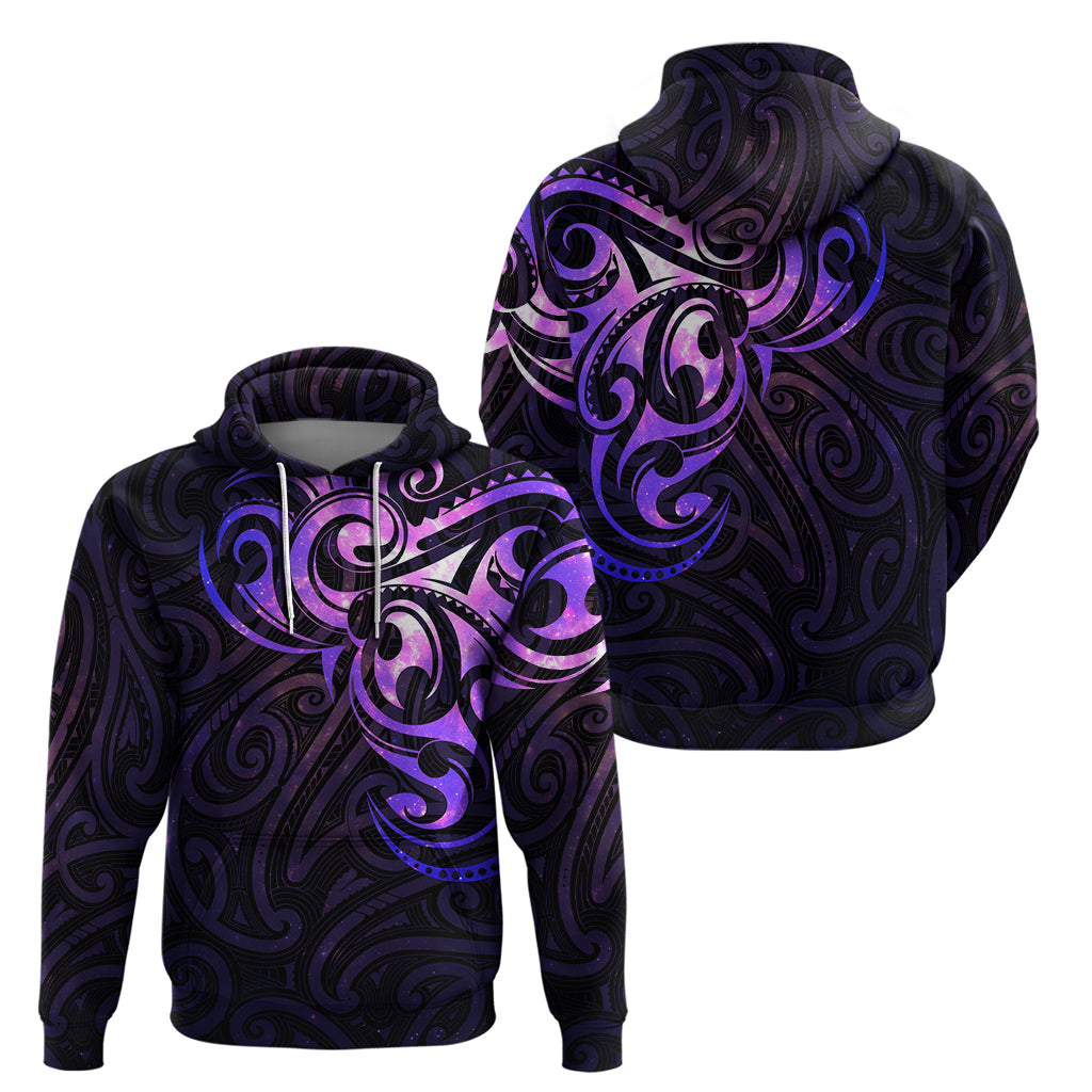 New Zealand Hoodie Maori Matariki Galaxy Sky Purple LT6 - Vibe Hoodie Shop