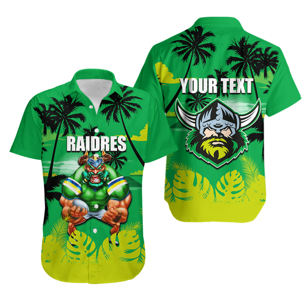 NRL Raiders Hawaiian Shirt Summer Vibe Style - Vibe Hoodie Shop
