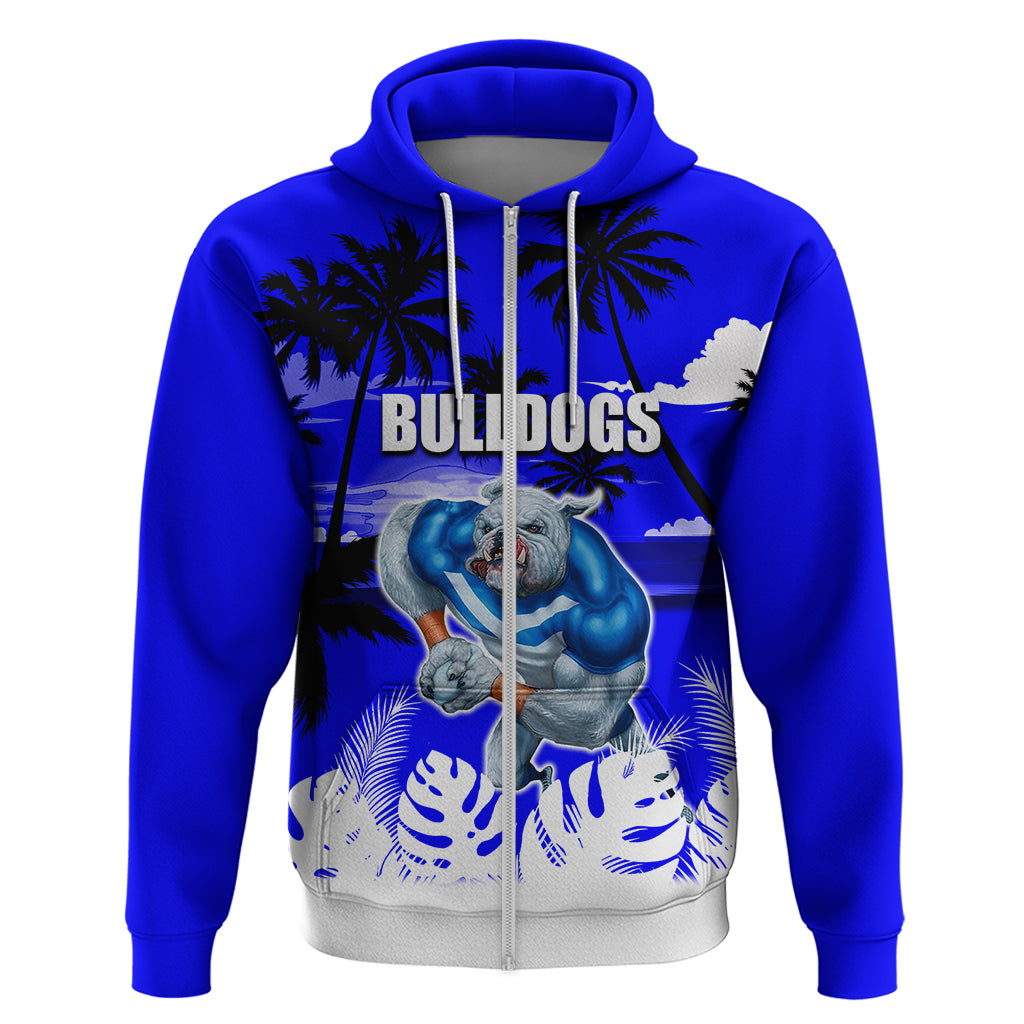 NRL Bulldogs Hoodie Summer Vibe Style LT6 - Vibe Hoodie Shop