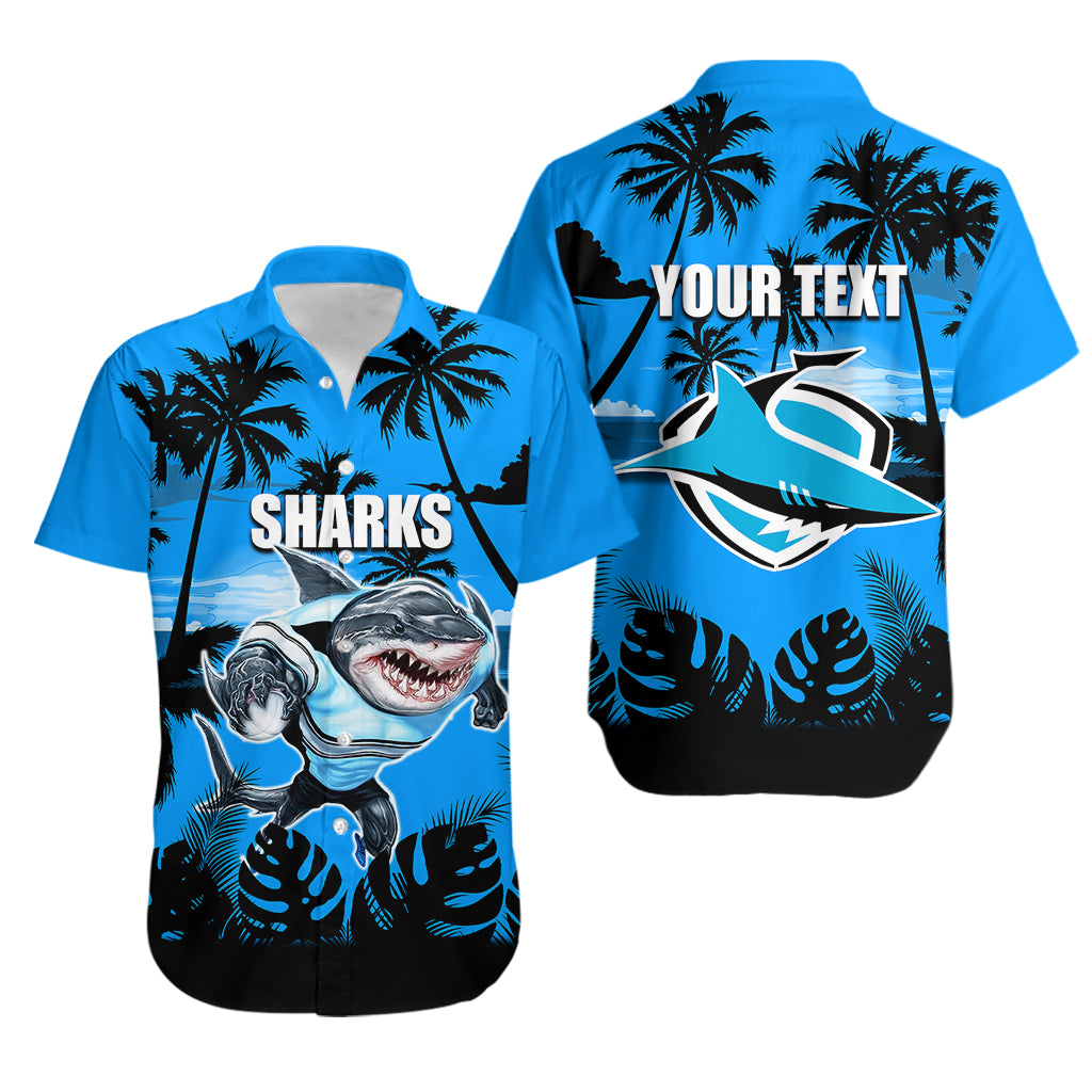 NRL Sharks Hawaiian Shirt Summer Vibe Style - Vibe Hoodie Shop