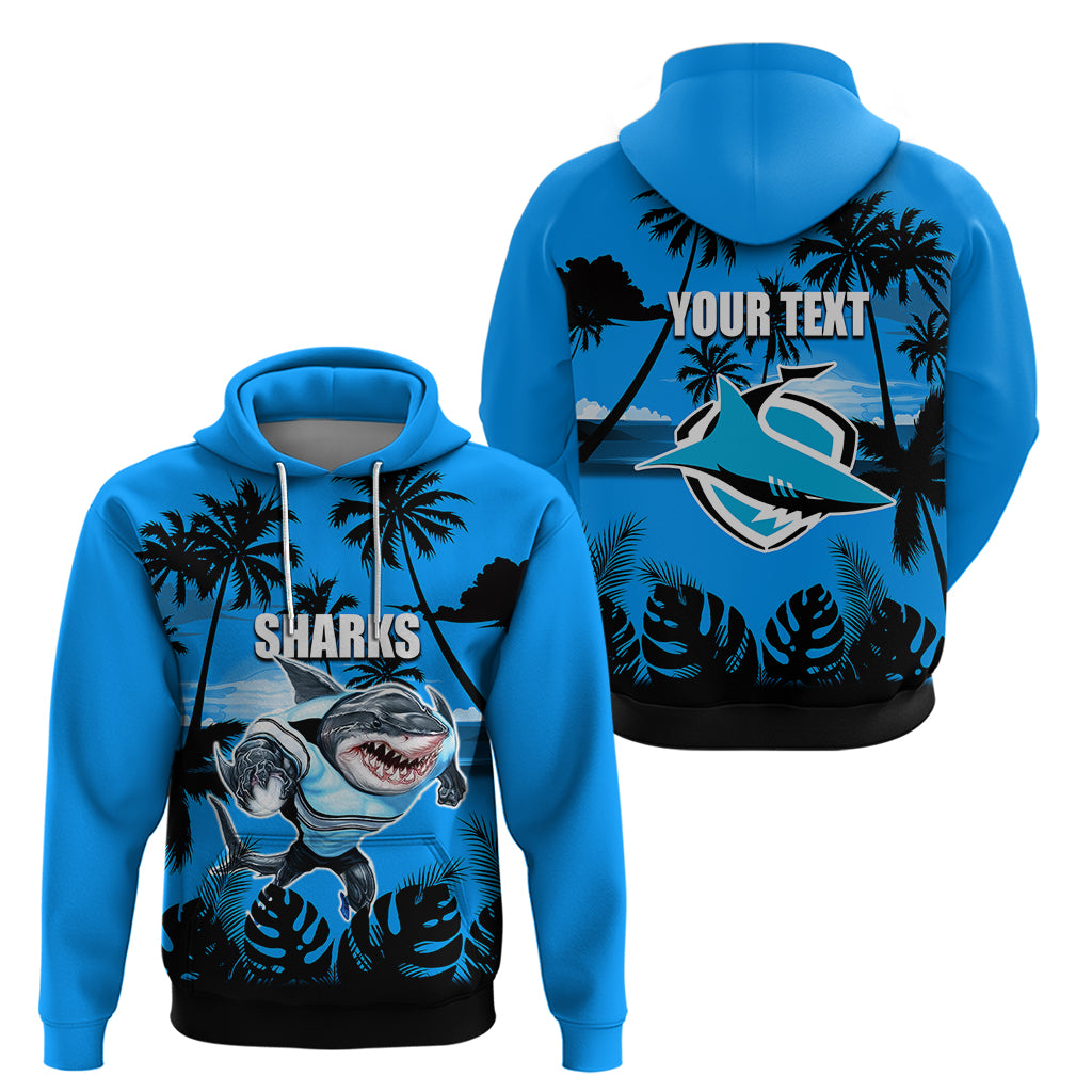 NRL Sharks Hoodie Summer Vibe Style LT6 - Vibe Hoodie Shop