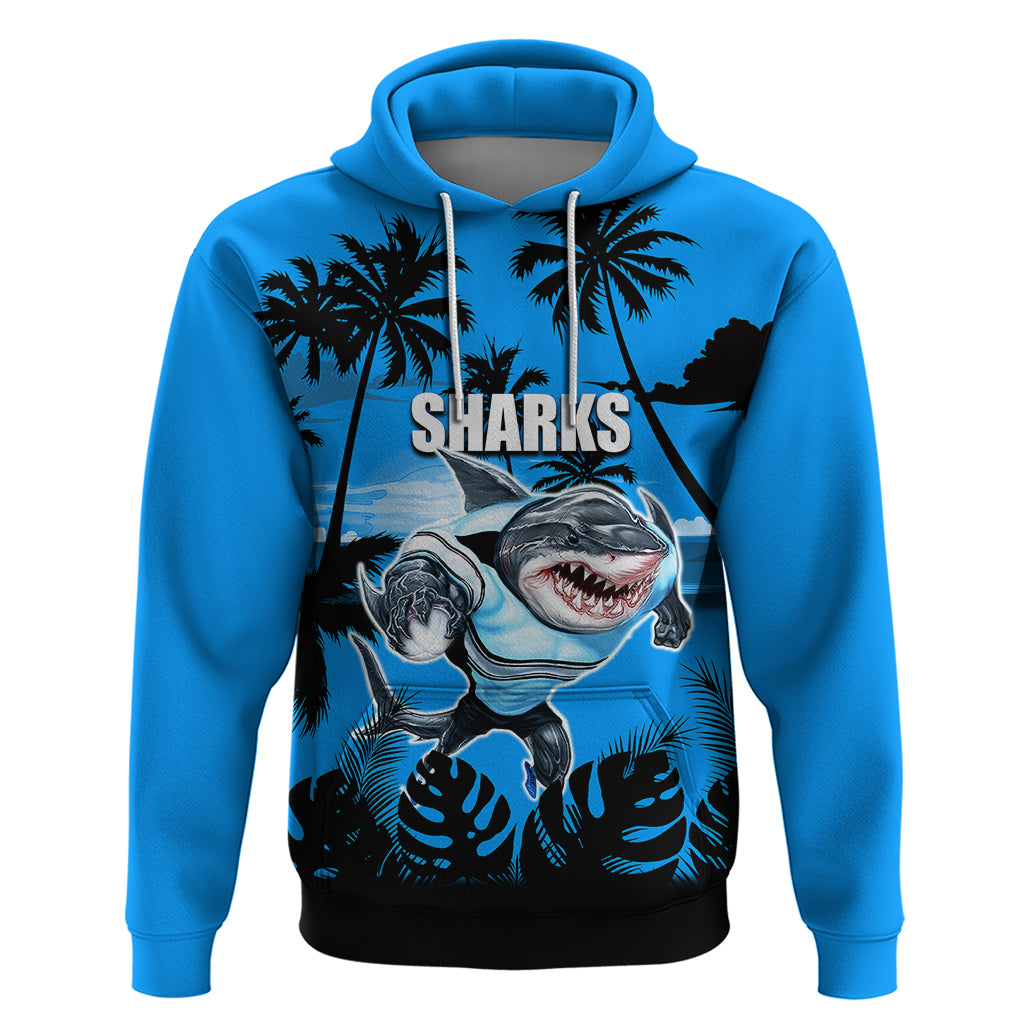 NRL Sharks Hoodie Summer Vibe Style LT6 - Vibe Hoodie Shop