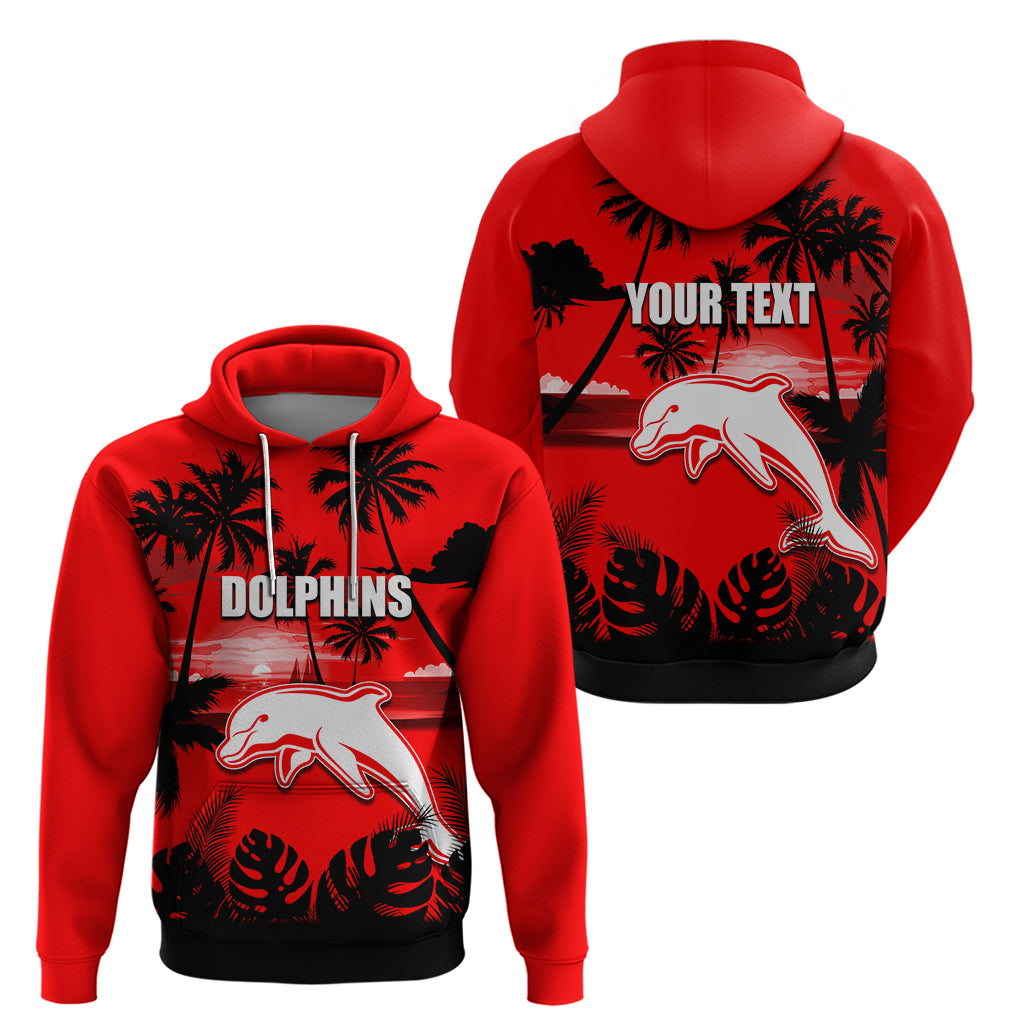 NRL Dolphins Hoodie Summer Vibe Style LT6 - Vibe Hoodie Shop