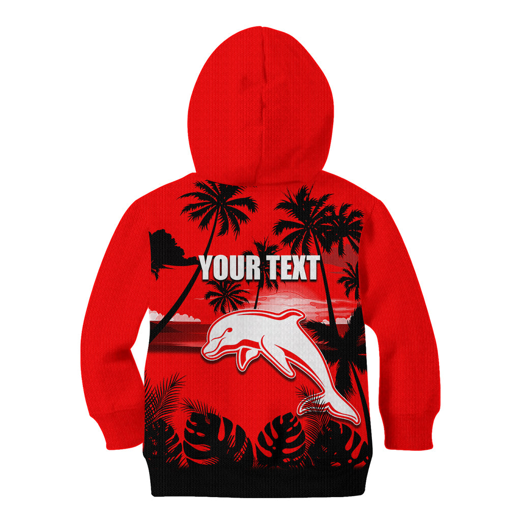 NRL Dolphins Kid Hoodie Summer Vibe Style - Vibe Hoodie Shop