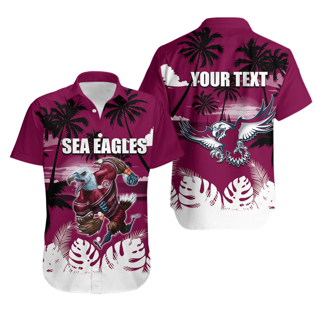 NRL Sea Eagles Hawaiian Shirt Summer Vibe Style - Vibe Hoodie Shop