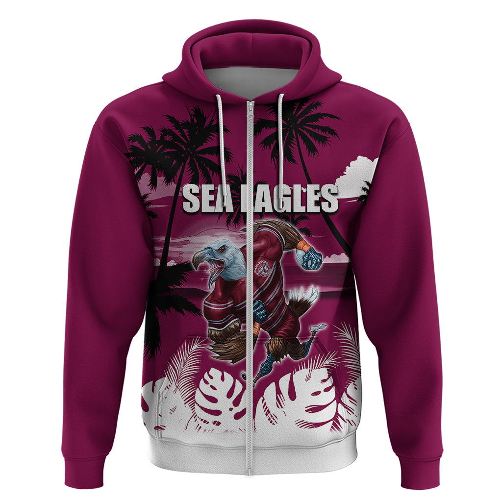 NRL Sea Eagles Hoodie Summer Vibe Style LT6 - Vibe Hoodie Shop