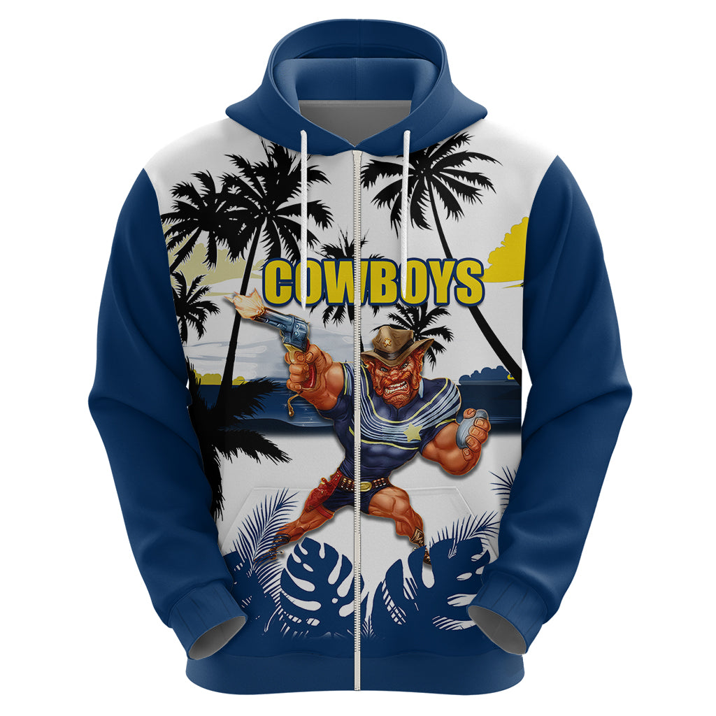 NRL Cowboys Hoodie Summer Vibe Style LT6 - Vibe Hoodie Shop