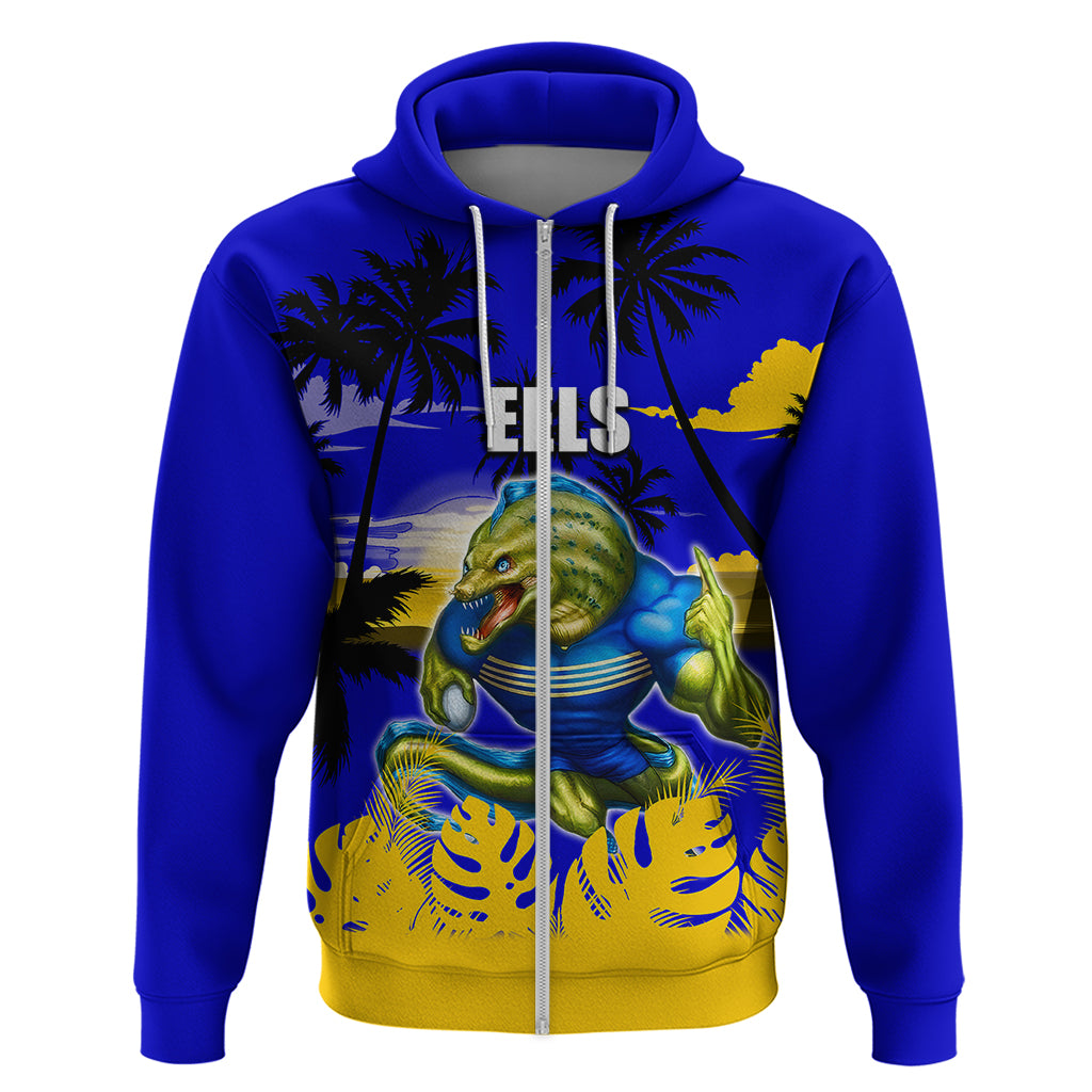 NRL Eels Hoodie Summer Vibe Style LT6 - Vibe Hoodie Shop