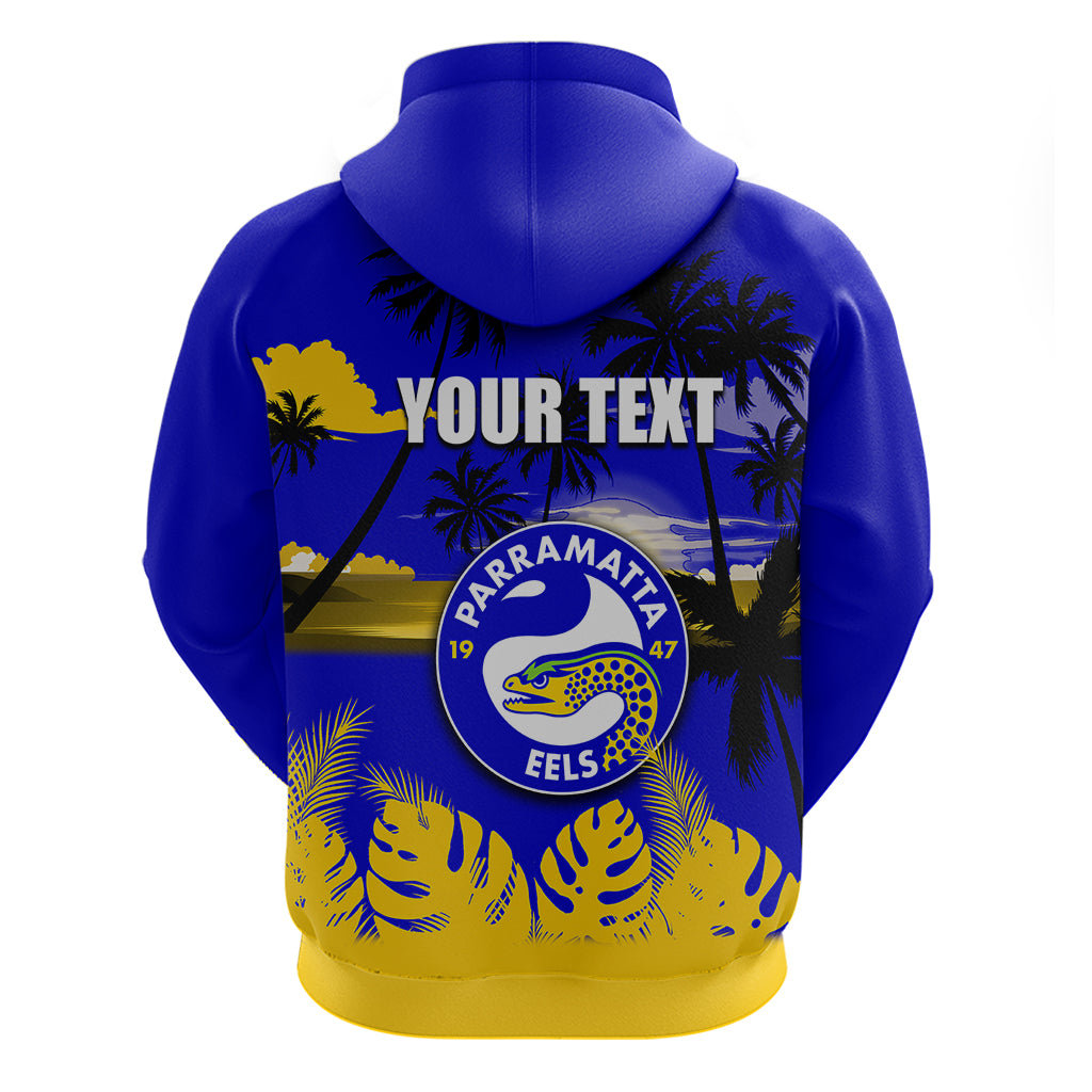 NRL Eels Hoodie Summer Vibe Style LT6 - Vibe Hoodie Shop