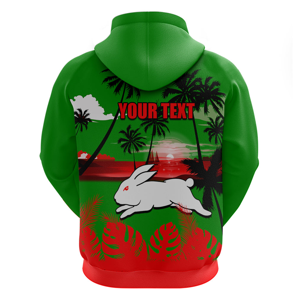 NRL Rabbitohs Hoodie Summer Vibe Style LT6 - Vibe Hoodie Shop