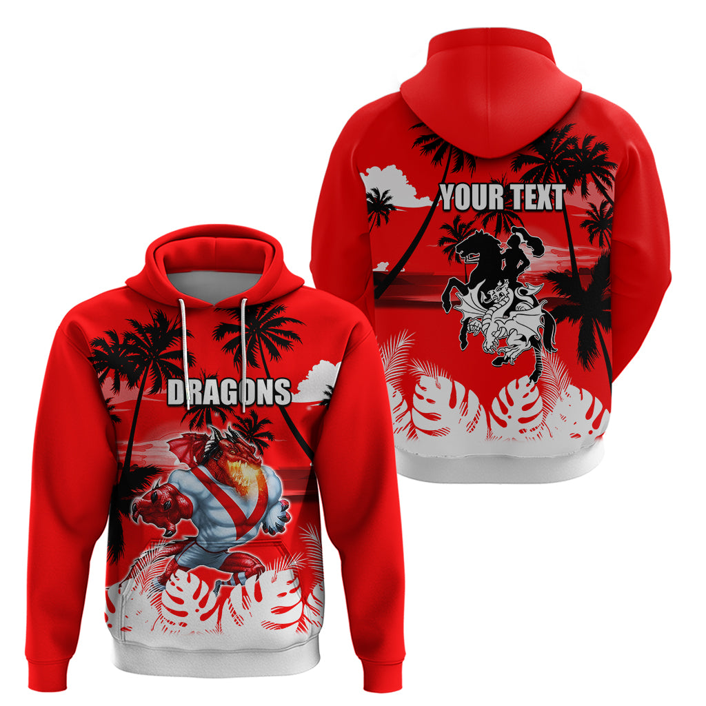 NRL Dragons Hoodie Summer Vibe Style LT6 - Vibe Hoodie Shop