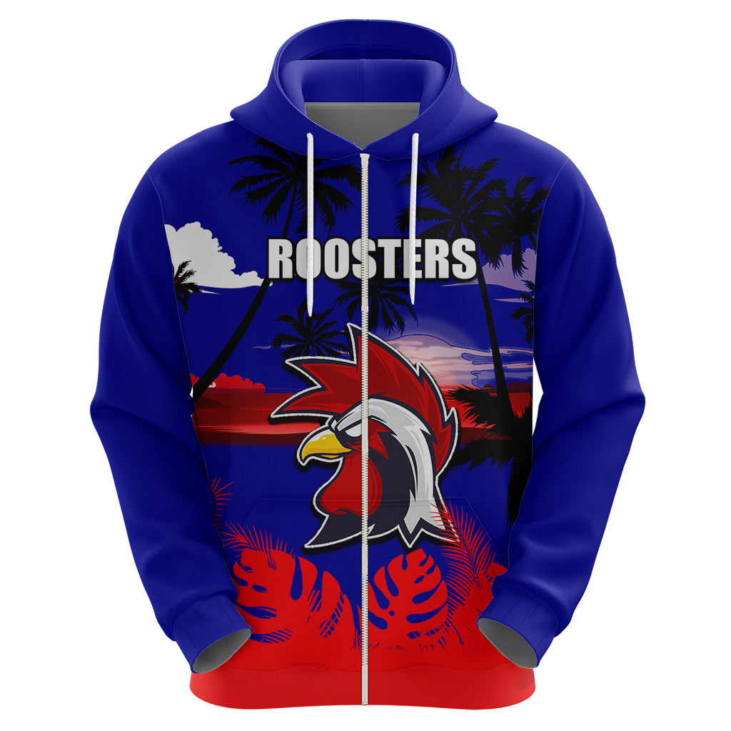 NRL Roosters Hoodie Summer Vibe Style LT6 - Vibe Hoodie Shop