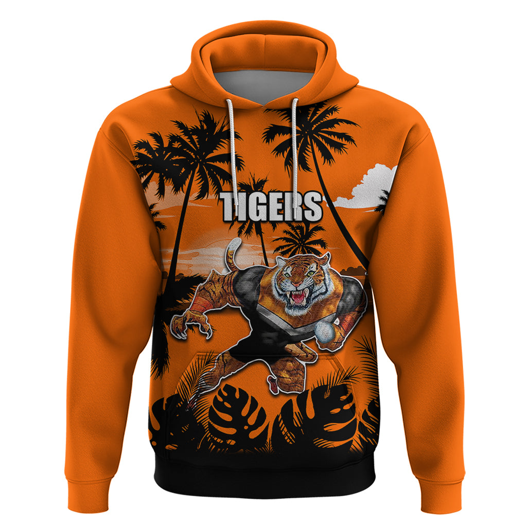 NRL Tigers Hoodie Summer Vibe Style LT6 - Vibe Hoodie Shop