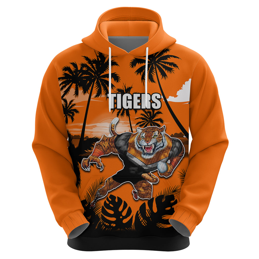 NRL Tigers Hoodie Summer Vibe Style LT6 - Vibe Hoodie Shop