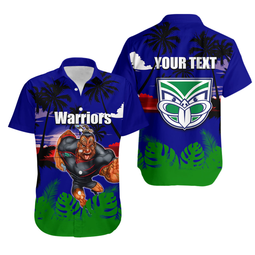 NRL Warriors Hawaiian Shirt Summer Vibe Style - Vibe Hoodie Shop