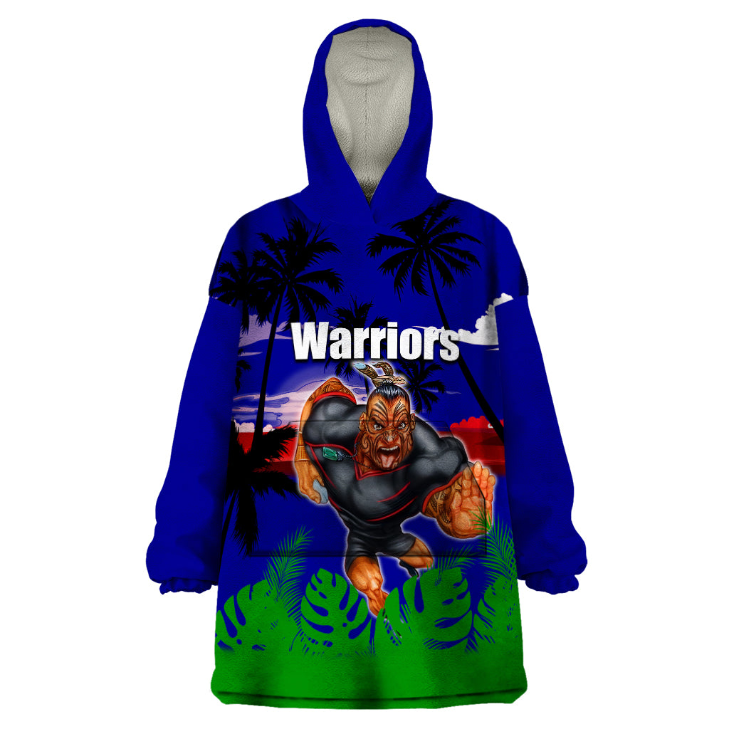 NRL Warriors Wearable Blanket Hoodie Summer Vibe Style - Vibe Hoodie Shop