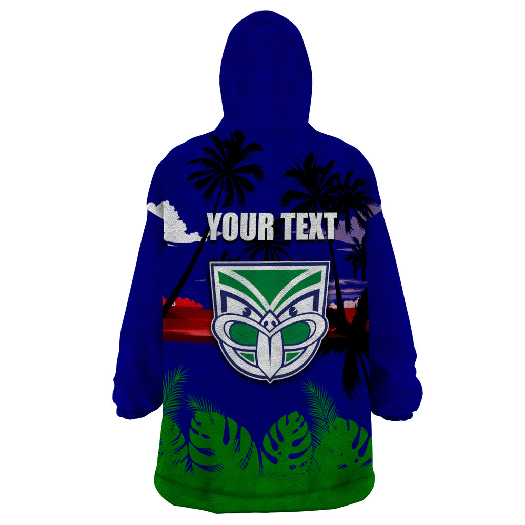 NRL Warriors Wearable Blanket Hoodie Summer Vibe Style - Vibe Hoodie Shop