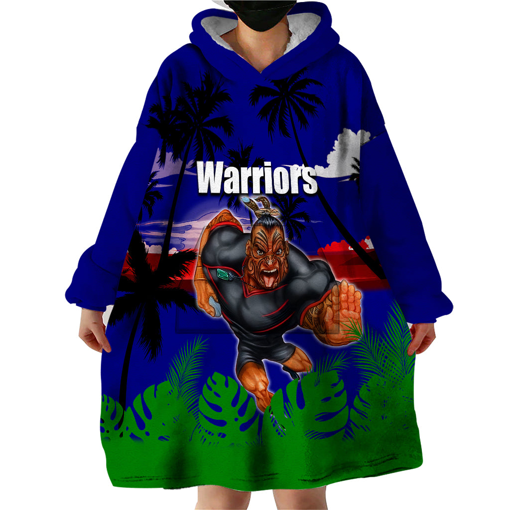 NRL Warriors Wearable Blanket Hoodie Summer Vibe Style - Vibe Hoodie Shop