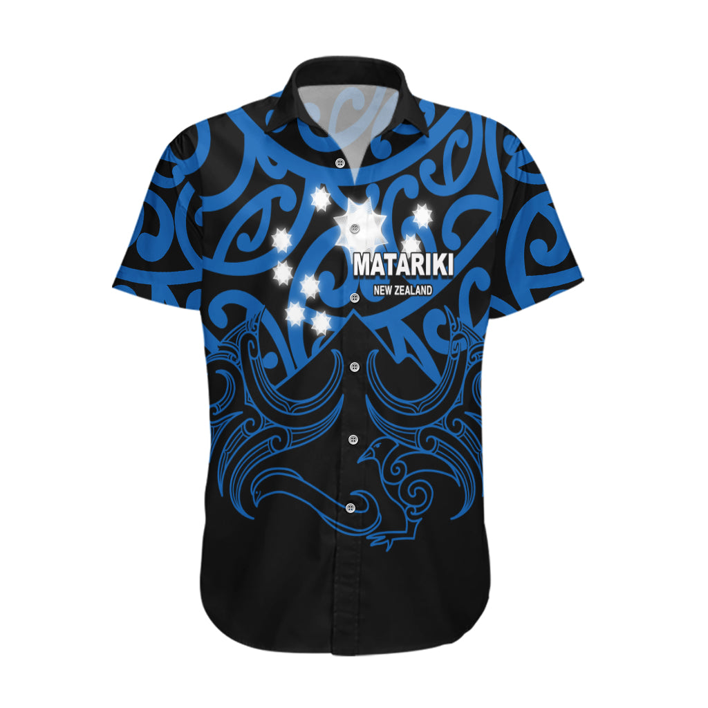 Matariki New Zealand Hawaiian Shirt Maori New Year Blue - Vibe Hoodie Shop