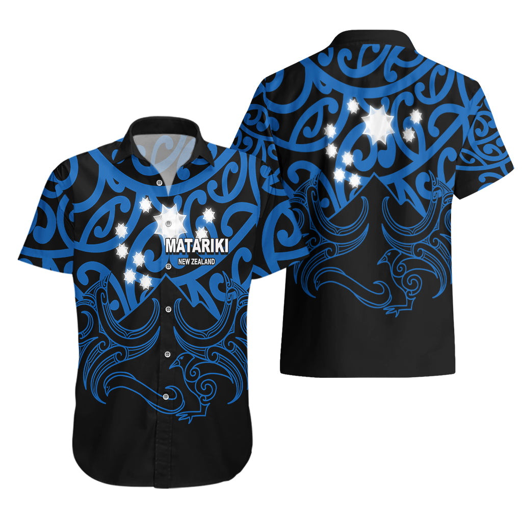 Matariki New Zealand Hawaiian Shirt Maori New Year Blue - Vibe Hoodie Shop