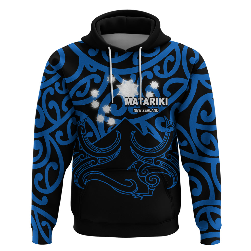 Matariki New Zealand Hoodie Maori New Year Blue LT6 - Vibe Hoodie Shop