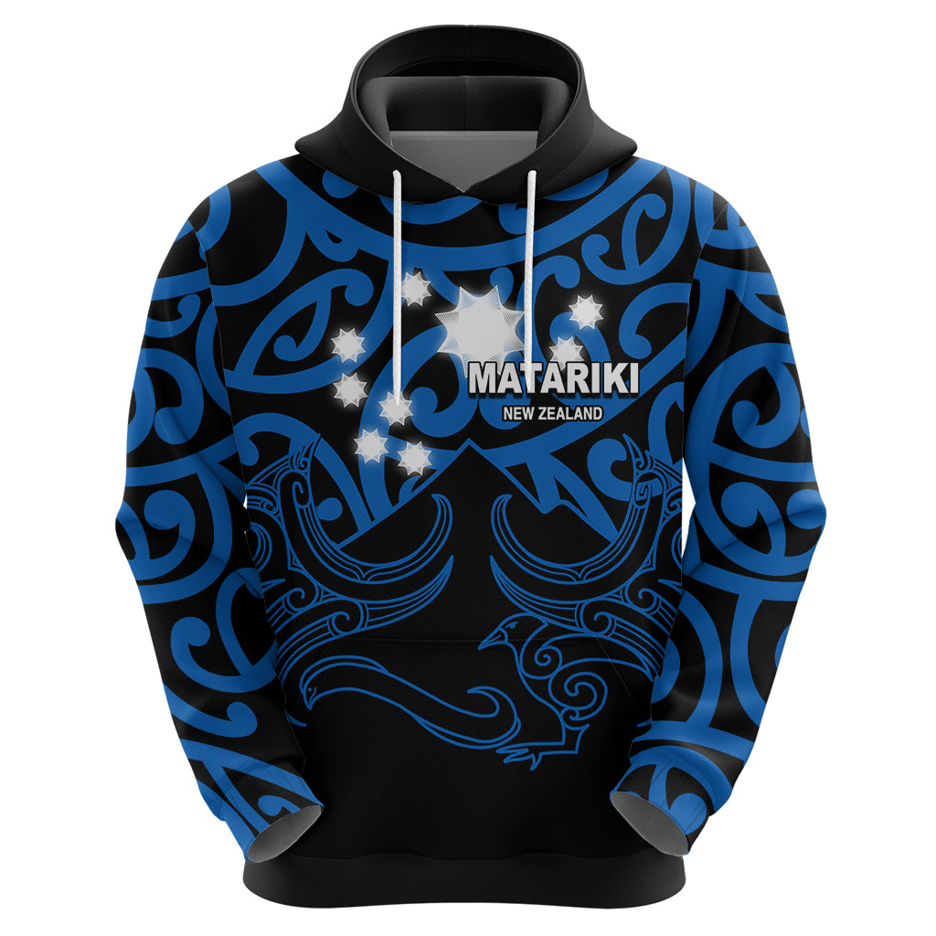 Matariki New Zealand Hoodie Maori New Year Blue LT6 - Vibe Hoodie Shop
