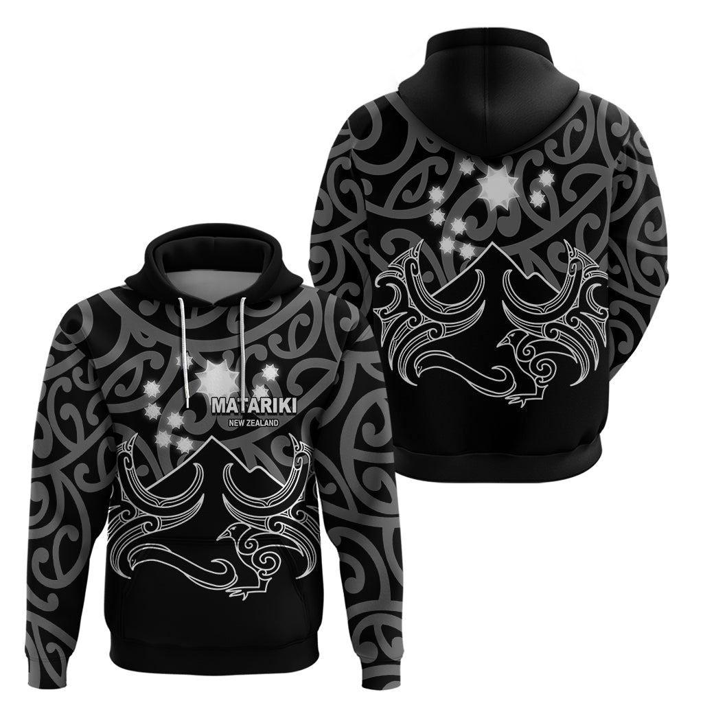 Matariki New Zealand Hoodie Maori New Year White LT6 - Vibe Hoodie Shop