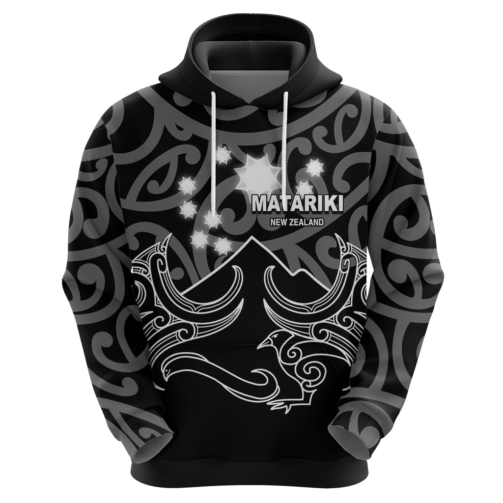 Matariki New Zealand Hoodie Maori New Year White LT6 - Vibe Hoodie Shop