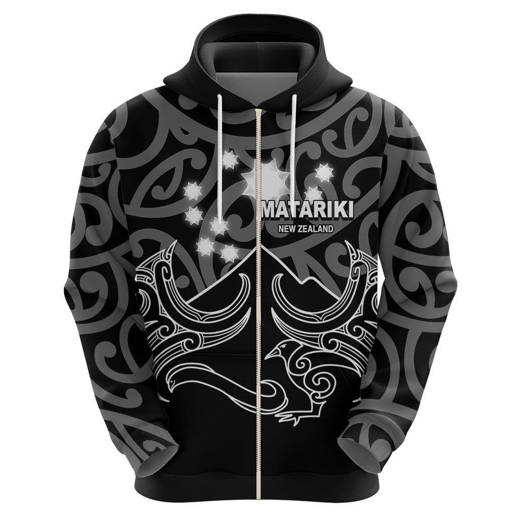 Matariki New Zealand Hoodie Maori New Year White LT6 - Vibe Hoodie Shop