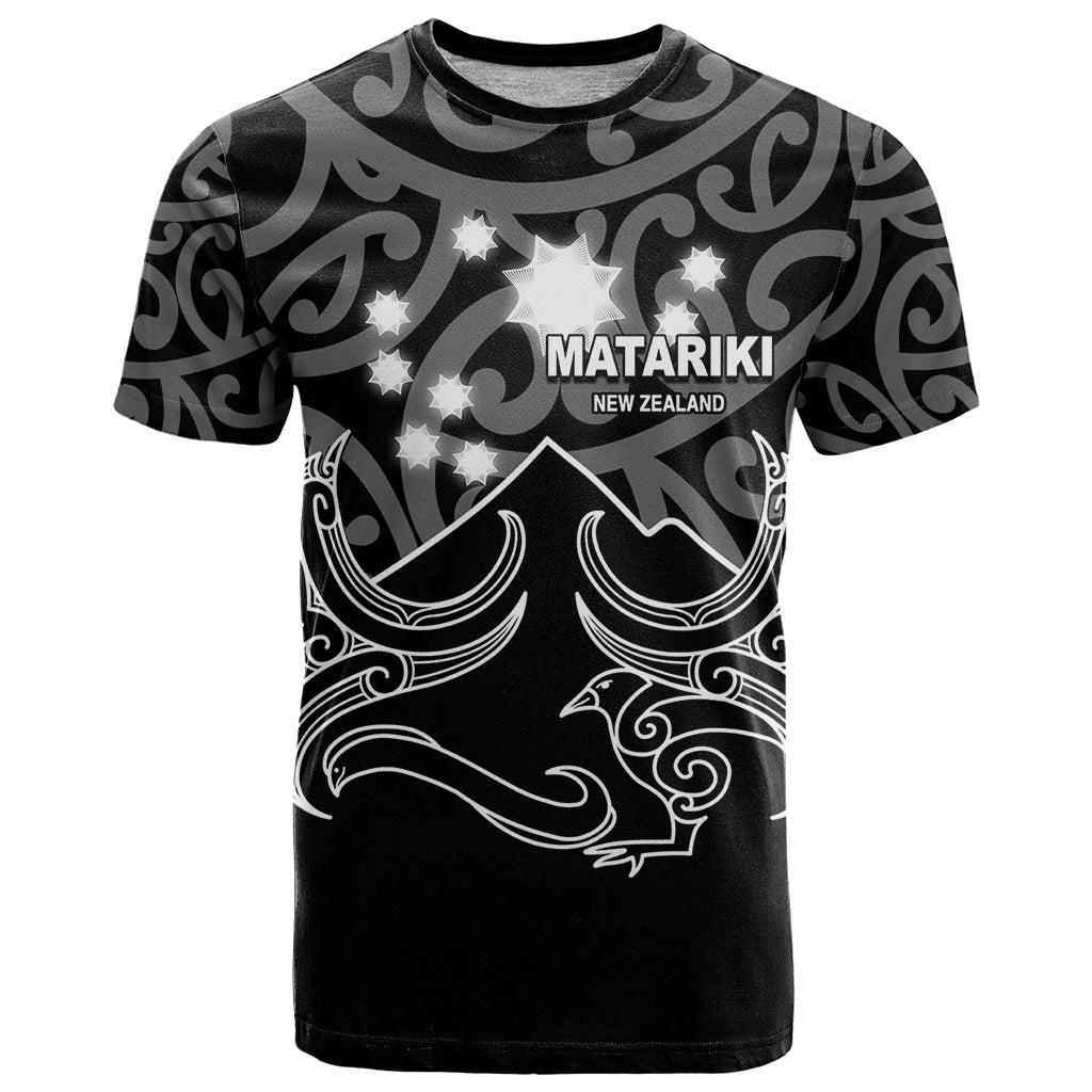 Matariki New Zealand T Shirt Maori New Year White - Vibe Hoodie Shop