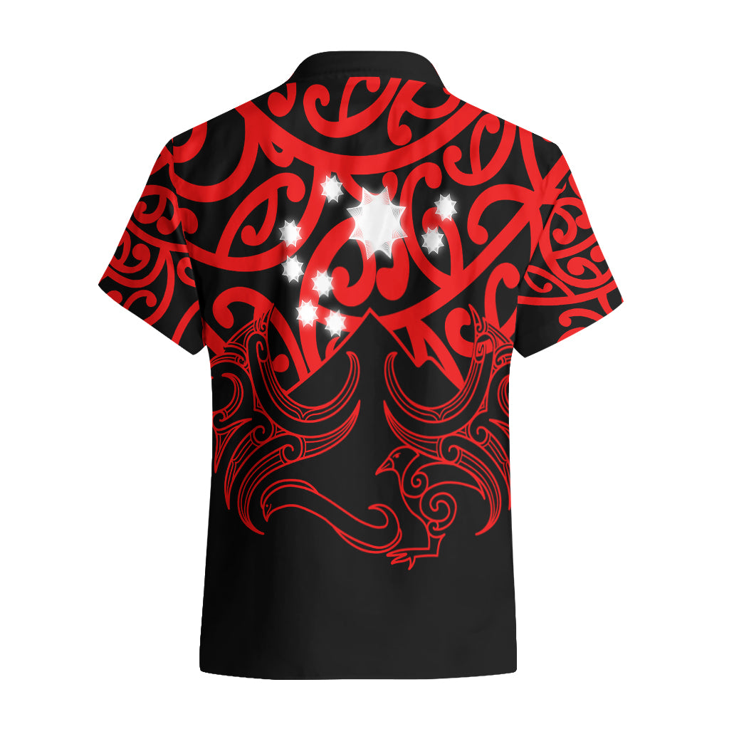 Matariki New Zealand Hawaiian Shirt Maori New Year Red - Vibe Hoodie Shop
