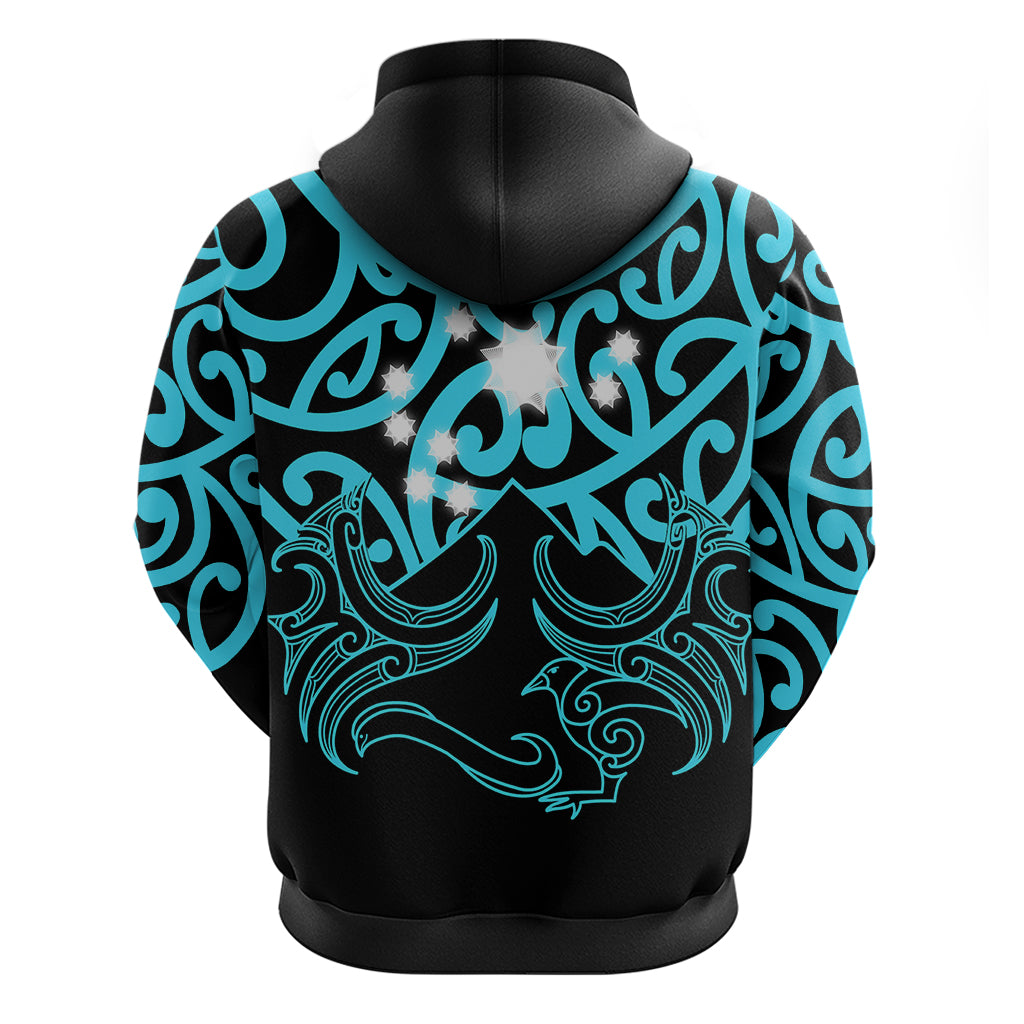 Matariki New Zealand Hoodie Maori New Year Light Blue LT6 - Vibe Hoodie Shop