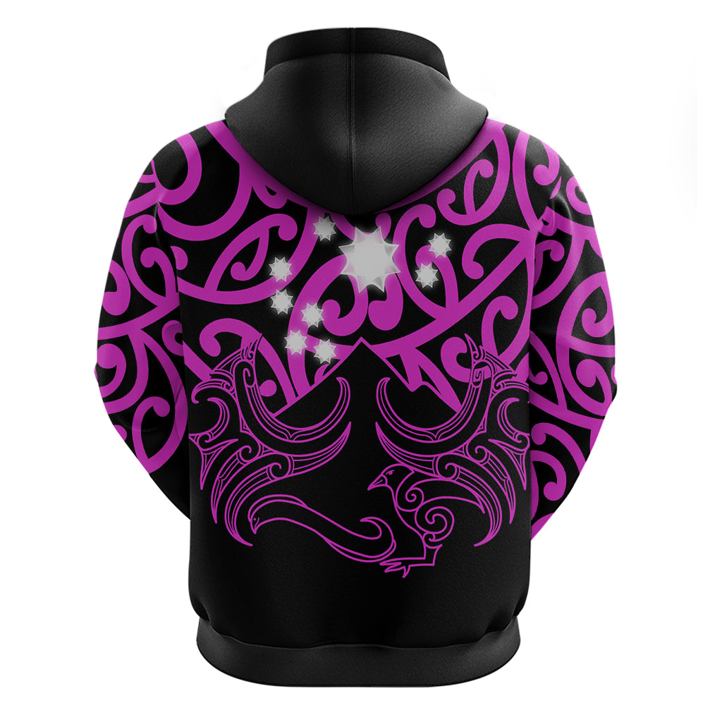 Matariki New Zealand Hoodie Maori New Year Purple LT6 - Vibe Hoodie Shop