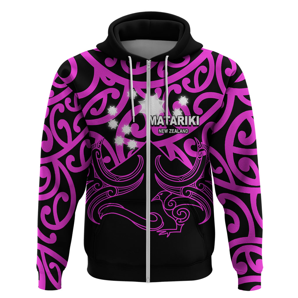 Matariki New Zealand Hoodie Maori New Year Purple LT6 - Vibe Hoodie Shop